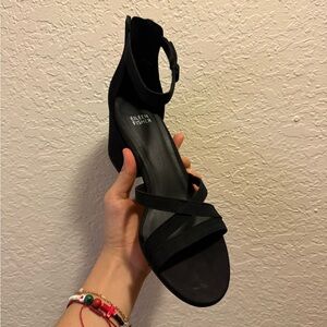 Eileen Fisher Elegant Black Sandals